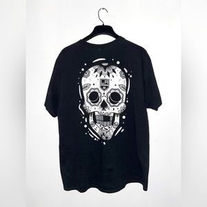 LA Kings Hockey Tee XL Dia de Los Muertos UNI Merch Gildan​​
